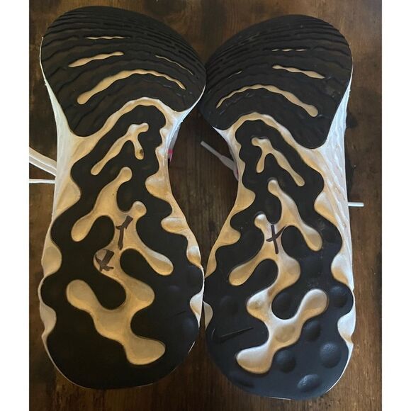 Nike React Infinity Run FK 2 White/Black-Sail-Pink Blast DJ5396-100 Women's 8 - Picture 8 of 10